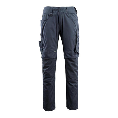 Pantalon MASCOT® Lemberg taille 76C46, noir-bleu | Paquet (1 pièce)