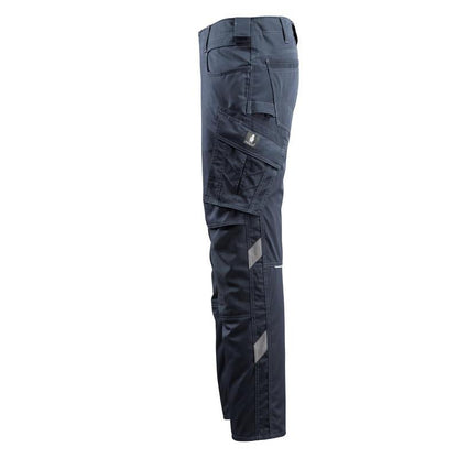 Pantalon MASCOT® Lemberg taille 76C46, noir-bleu | Paquet (1 pièce)