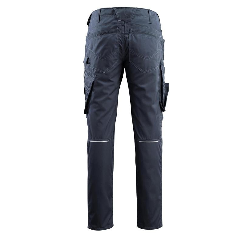 Pantalon MASCOT® Lemberg taille 76C46, noir-bleu | Paquet (1 pièce)