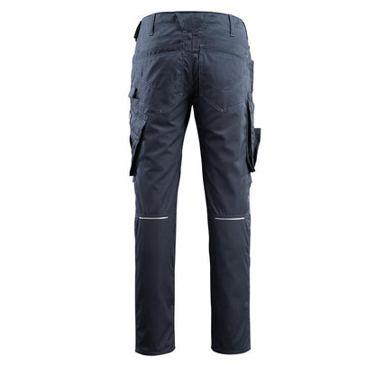 Pantalon MASCOT® Lemberg taille 76C46, noir-bleu | Paquet (1 pièce)
