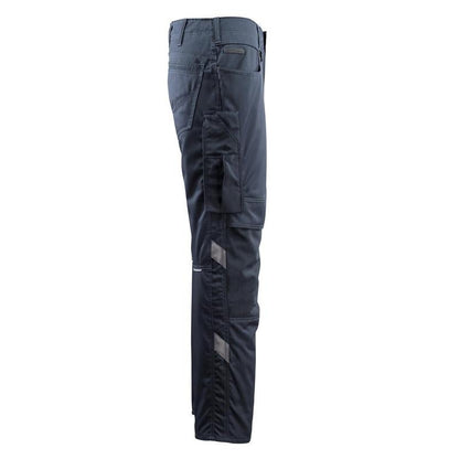 Pantalon MASCOT® Lemberg taille 76C46, noir-bleu | Paquet (1 pièce)