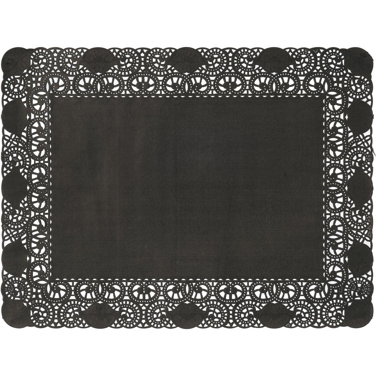 Le papier décoratif Duni GmbH 30x40 cm en noir est un papier décoratif rectangulaire de haute qualité avec des bords découpés en forme de pointe et une finition ondulée - idéal pour une décoration de table élégante. Le paquet contient 250 pièces.