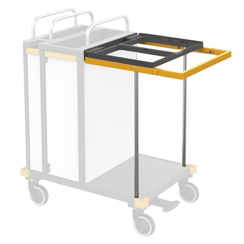 Base de cadre de maintien VERMOP avec poignée de poussée, 62 x 53 x 77 cm