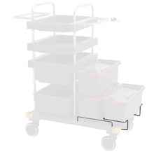 Support VERMOP pour carton 10 L (set) Assiette L, 49 x 42 x 13 cm