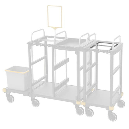 Cadre de maintien intégré VERMOP 2X60L, 46 x 35 x 6 cm