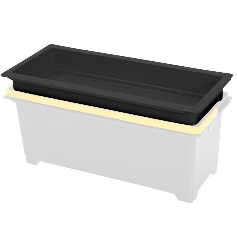 Boîte de préparation VERMOP pour boîte 10 l, anthracite, 50 x 22 x 9 cm | 1 pièce 