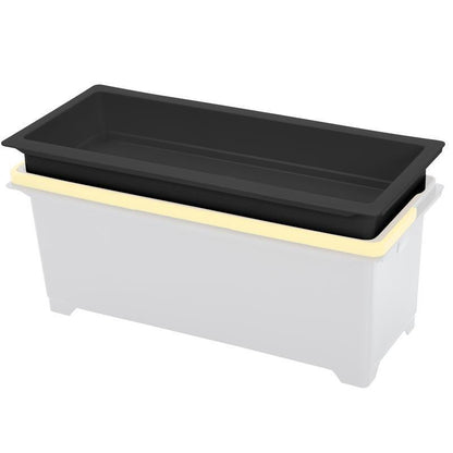 Boîte de préparation VERMOP pour boîte 10 l, anthracite, 50 x 22 x 9 cm | 1 pièce 