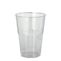Les verres Starpak 20 pour caipirinha (0,3 l, Ø 8 cm, 11 cm) sont des verres en plastique PS transparents dont le fond présente un motif à facettes – parfaits pour servir des boissons lors de fêtes et d'événements ; lot de 20 emballés sous film thermorétractable.