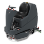 Autolaveuse autoportée Numatic TVL850/250T incl. chargeur et brosses TenTec rouge | Paquet (1 pièce)