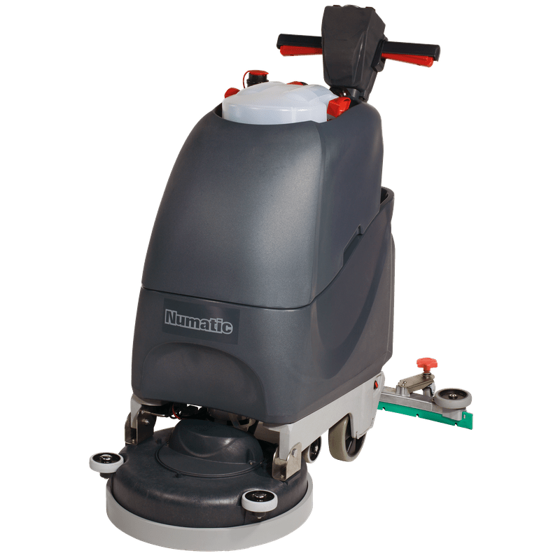 Autolaveuse à batterie Numatic TGB3045 avec brosse TenTec rouge | Paquet (1 pièce)