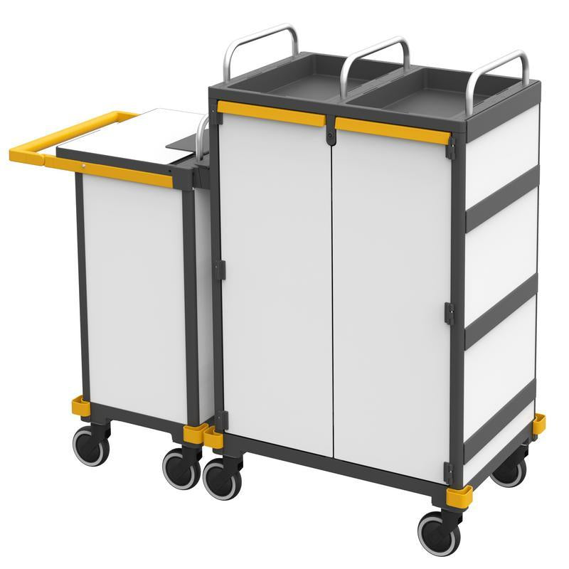 VERMOP Equipe H1 Détachable, Blanc Platine, 130 x 56 x 136 cm