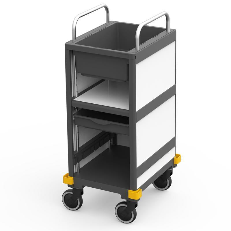 VERMOP Equipe minibar petite relance jaune, 46 x 56 x 112 cm