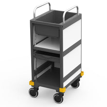 VERMOP Equipe minibar petite relance jaune, 46 x 56 x 112 cm