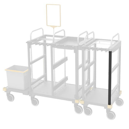 Profilé d'angle VERMOP, anthracite 735mm, 74 x 4 x 2 cm