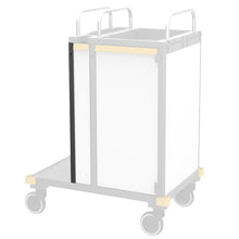 Profilé d'angle VERMOP avec serrure à gauche, 74 x 4 x 2 cm