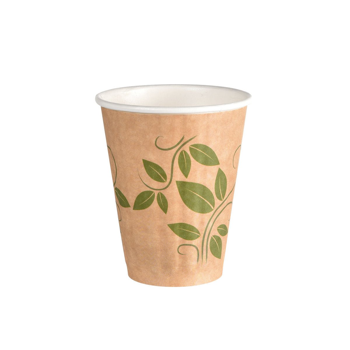 Le gobelet thermique à double paroi "Deli-Schale Crystal" de Duni GmbH est un gobelet transparent avec une isolation à double paroi, illustré sur un fond blanc simple - idéal pour garder les boissons chaudes ou froides plus longtemps.