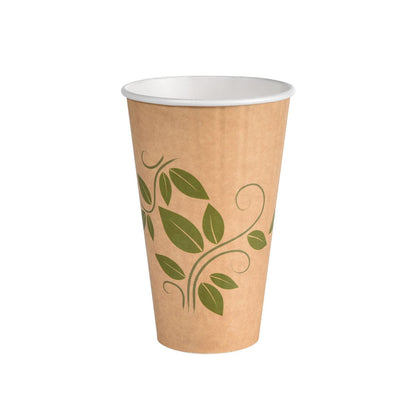 Le gobelet thermique à double paroi de Duni GmbH, illustré sur un fond blanc simple, est un Deli-Schale Crystal transparent avec une isolation à double paroi qui garde les boissons chaudes ou froides plus longtemps.