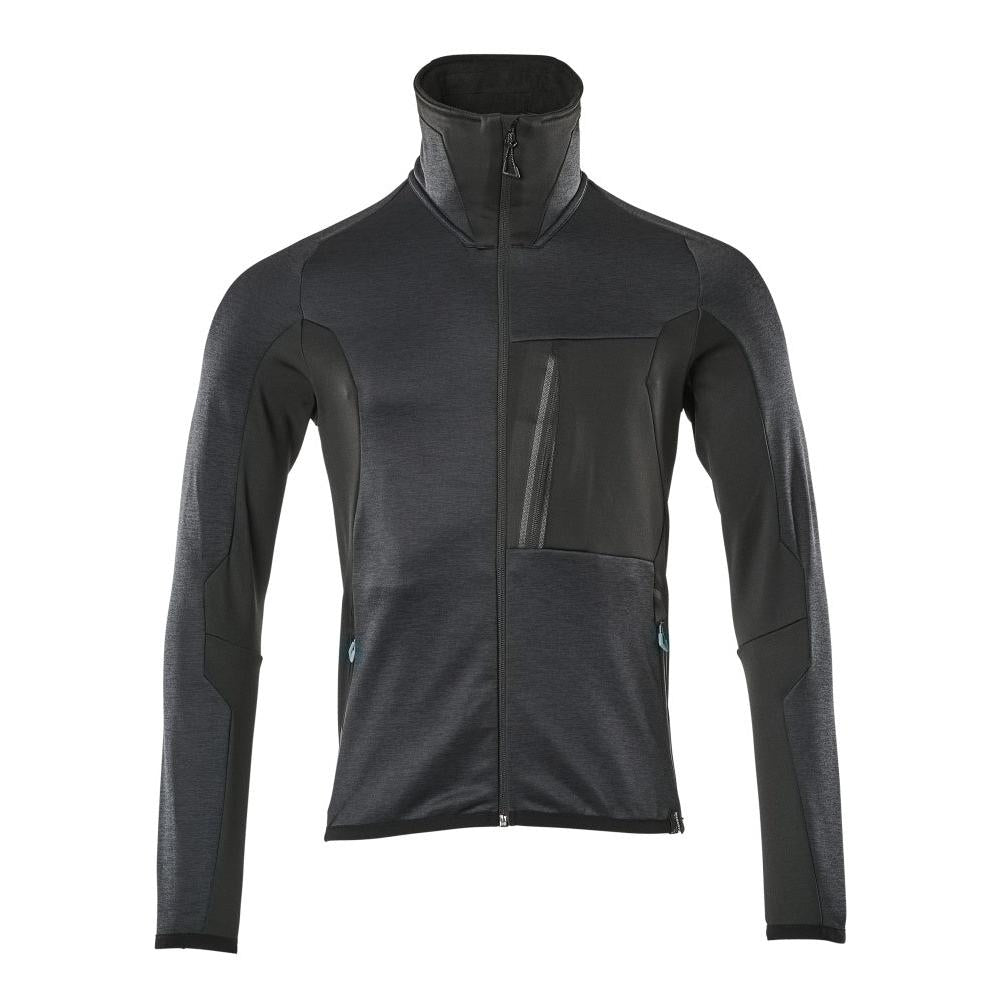 Pull polaire avec veste micropolaire zippée