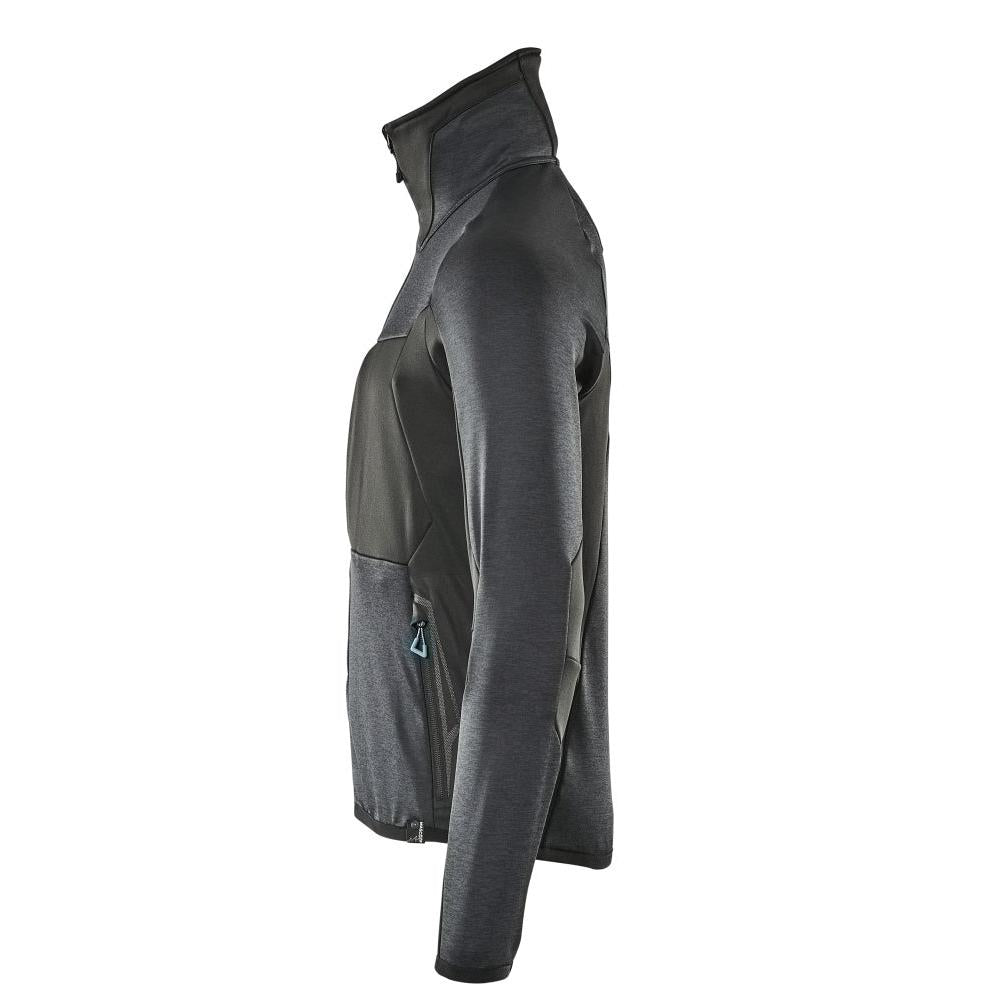 Pull polaire avec veste micropolaire zippée