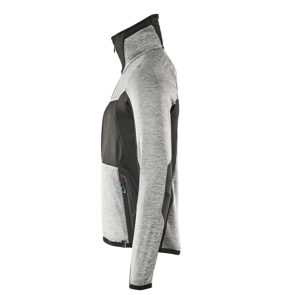Pull polaire avec veste micropolaire zippée