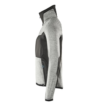 Pull polaire avec veste micropolaire zippée