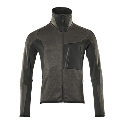 Pull polaire avec veste micropolaire zippée