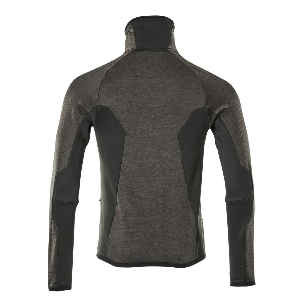 Pull polaire avec veste micropolaire zippée