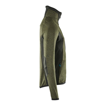 Pull polaire avec veste micropolaire zippée
