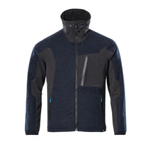 Veste en maille avec cardigan à membrane