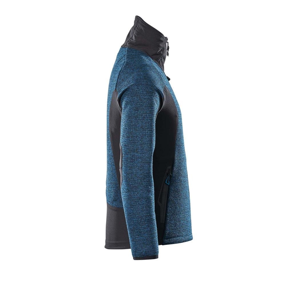 Veste en maille avec cardigan à membrane