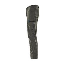Pantalon avec poches genoux, stretch, pantalon clair, anthracite foncé