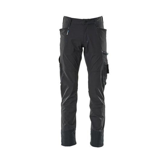 Pantalon, ULTIMATE STRETCH, pantalon léger, noir-bleu