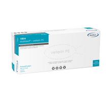 Gants vétérinaires MaiMed-veterin PE 90 cm, orange, 100 pièces/boîte | Boîte (100 pièces)