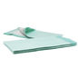MaiMed coussin médical 60x90cm Oreiller en flocons de peluche extra non stérile 60x90cm 2x25pcs/boîte vert | Boîte (50 pièces)