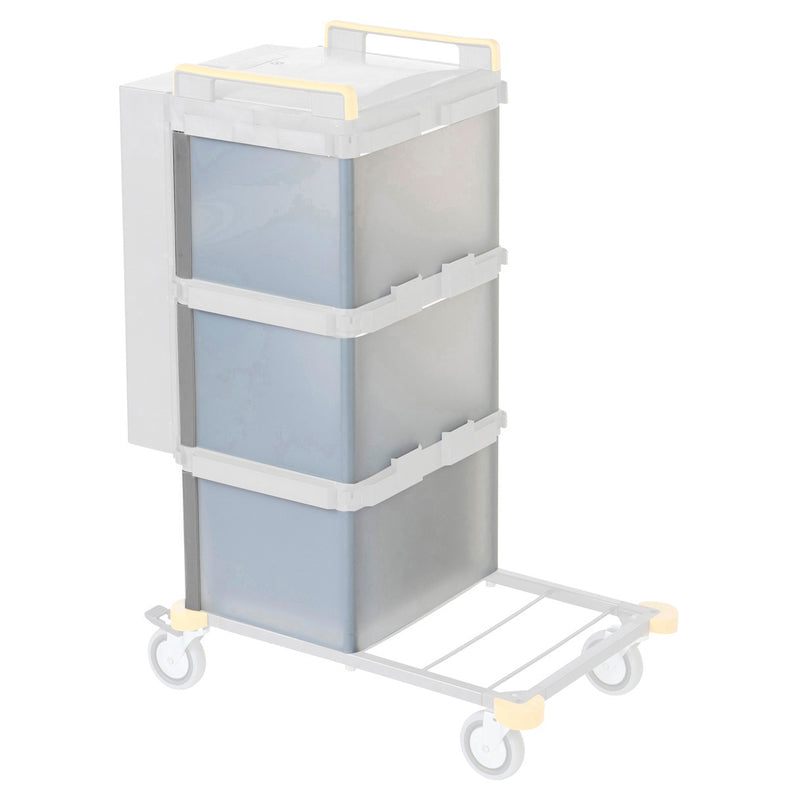 Lambris VERMOP 3 pièces anthracite, 100 x 22 x 3 cm