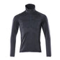 Pull polaire avec veste courte zippée en micropolaire