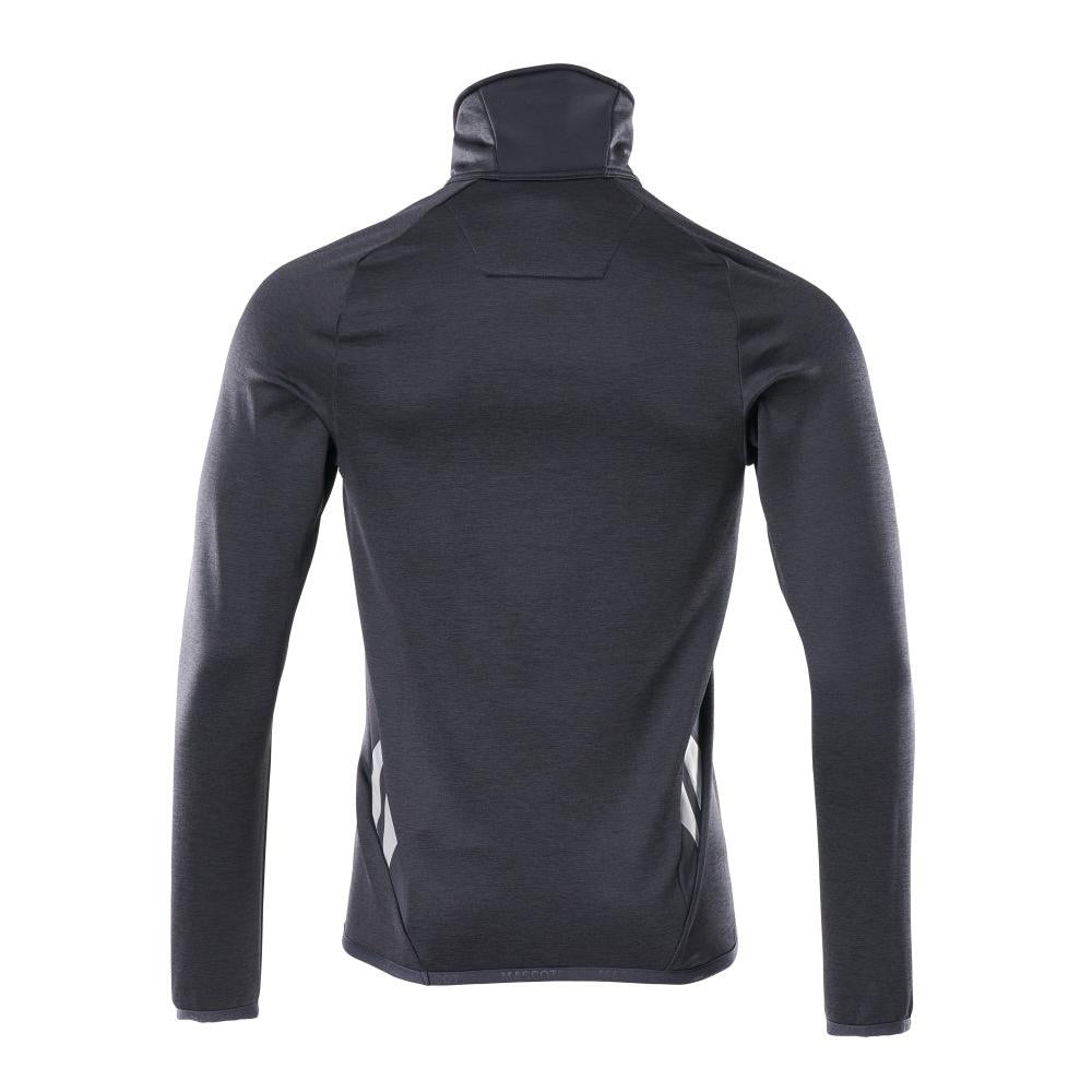 Pull polaire avec veste courte zippée en micropolaire