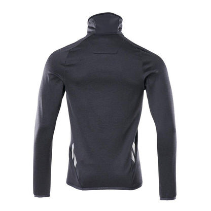 Pull polaire avec veste courte zippée en micropolaire