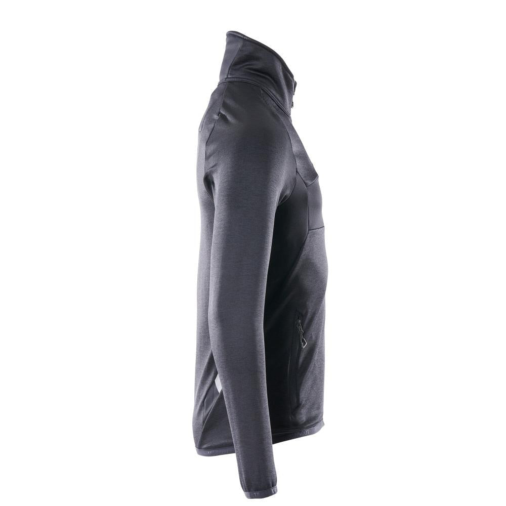 Pull polaire avec veste courte zippée en micropolaire