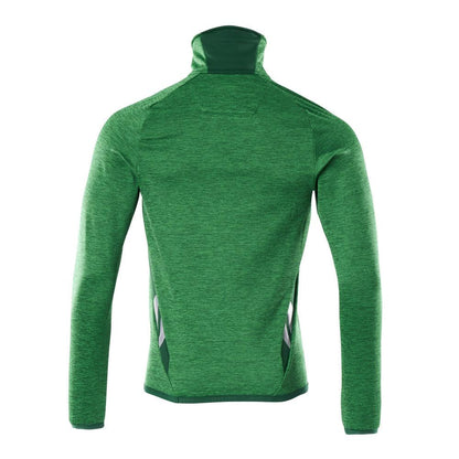 Pull polaire avec veste courte zippée en micropolaire