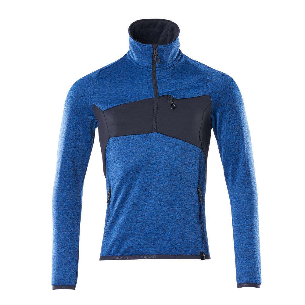 Pull polaire avec veste courte zippée en micropolaire