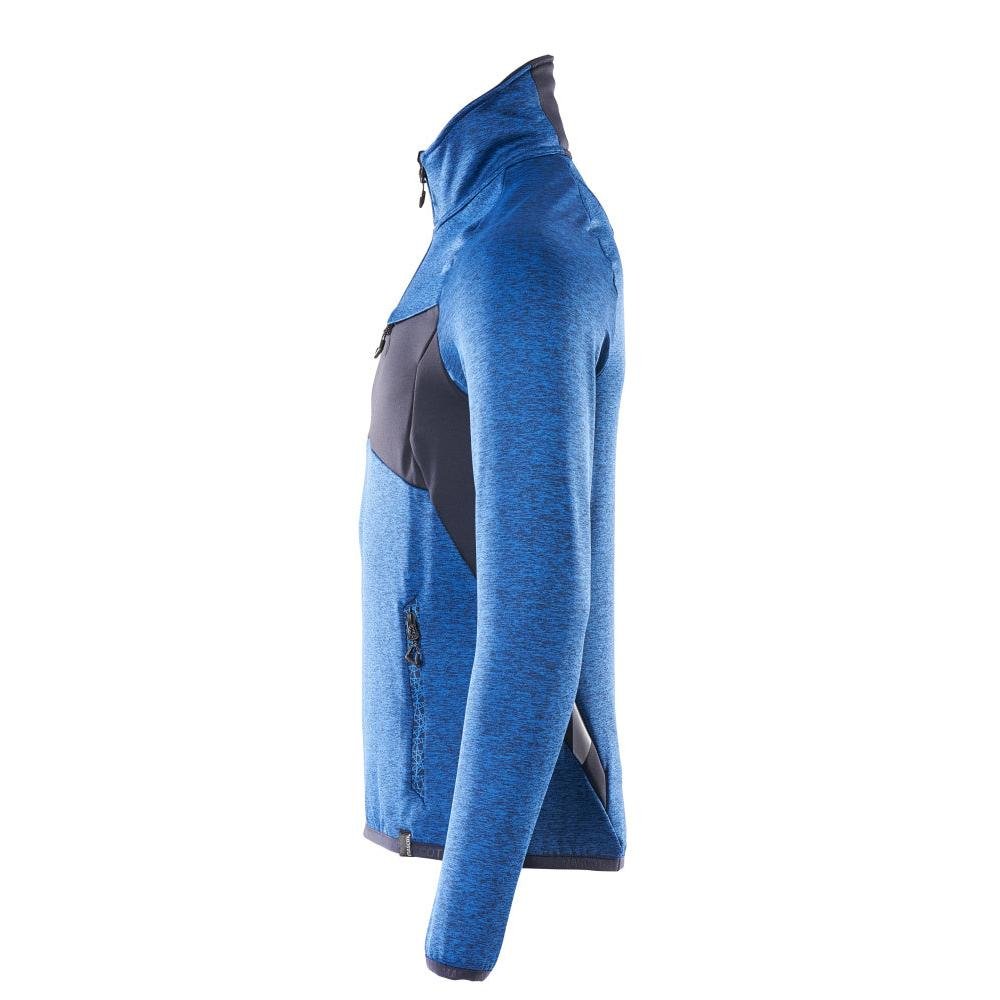 Pull polaire avec veste courte zippée en micropolaire