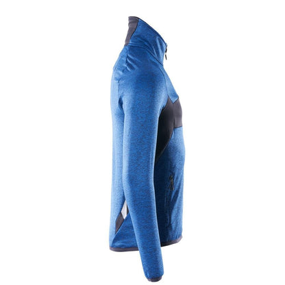 Pull polaire avec veste courte zippée en micropolaire