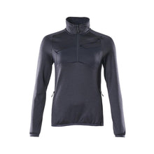 Pull polaire avec fermeture éclair courte, veste micropolaire femme