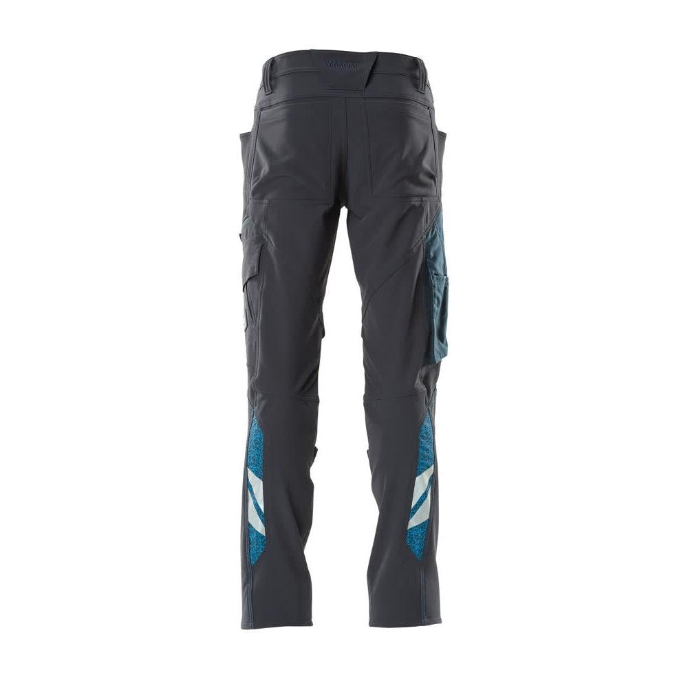 Pantalon, poches genoux, pantalon ULTIMATE STRETCH, noir-bleu
