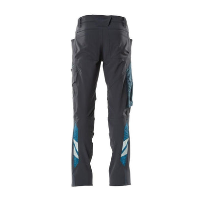Pantalon, poches genoux, pantalon ULTIMATE STRETCH, noir-bleu
