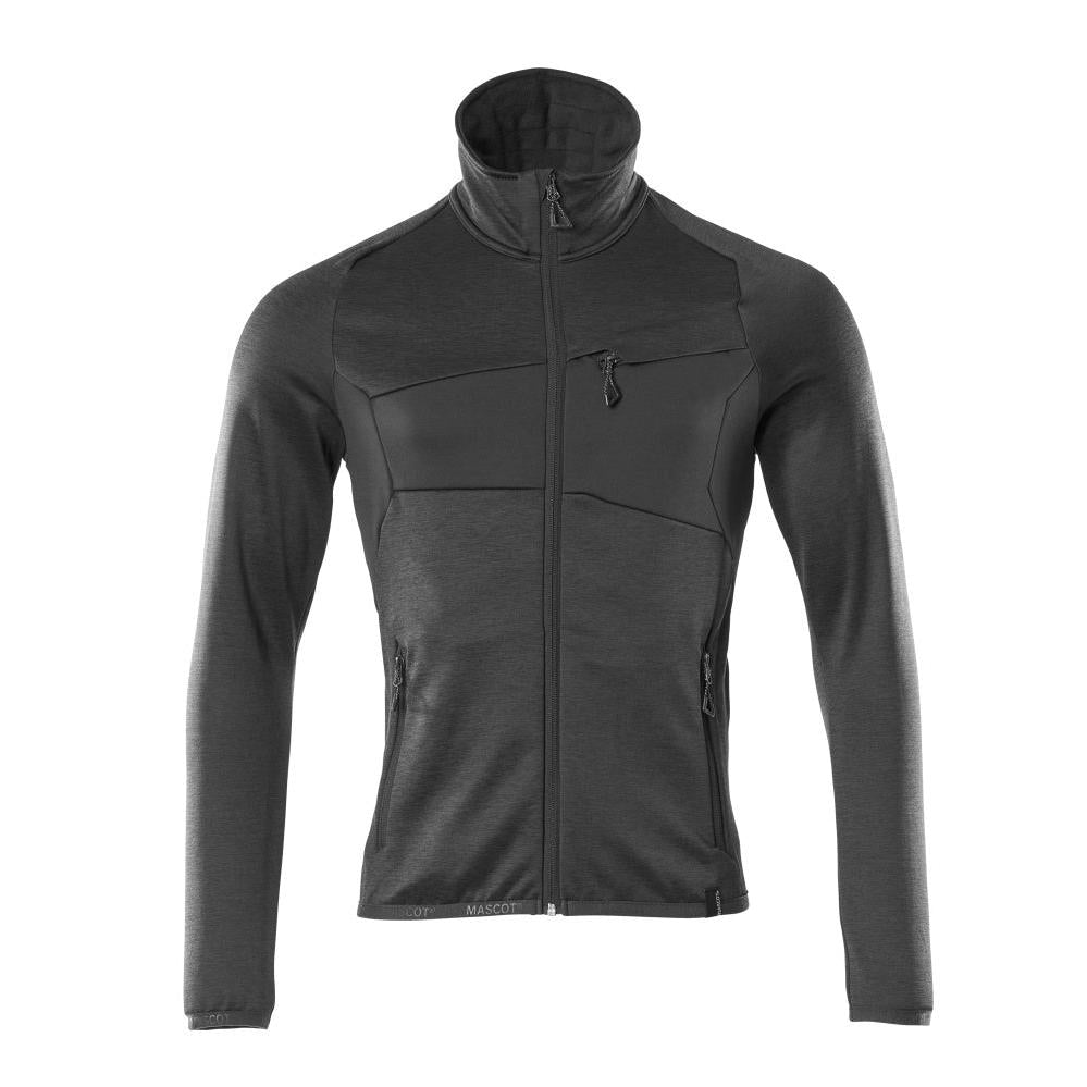 Pull polaire avec veste micropolaire zippée