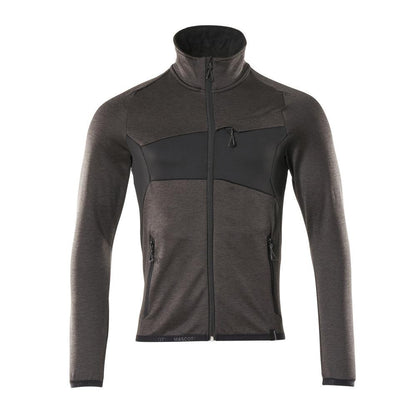 Pull polaire avec veste micropolaire zippée