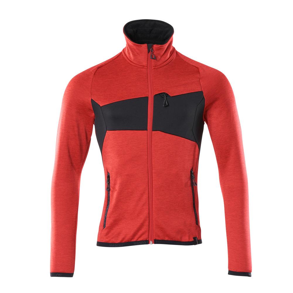 Pull polaire avec veste micropolaire zippée