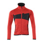 Pull polaire avec veste micropolaire zippée
